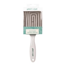 Glide N Style Eco Flexi Paddle Brush Doğa Dostu Esnek Saç Açma Ve Tarama Fırçası