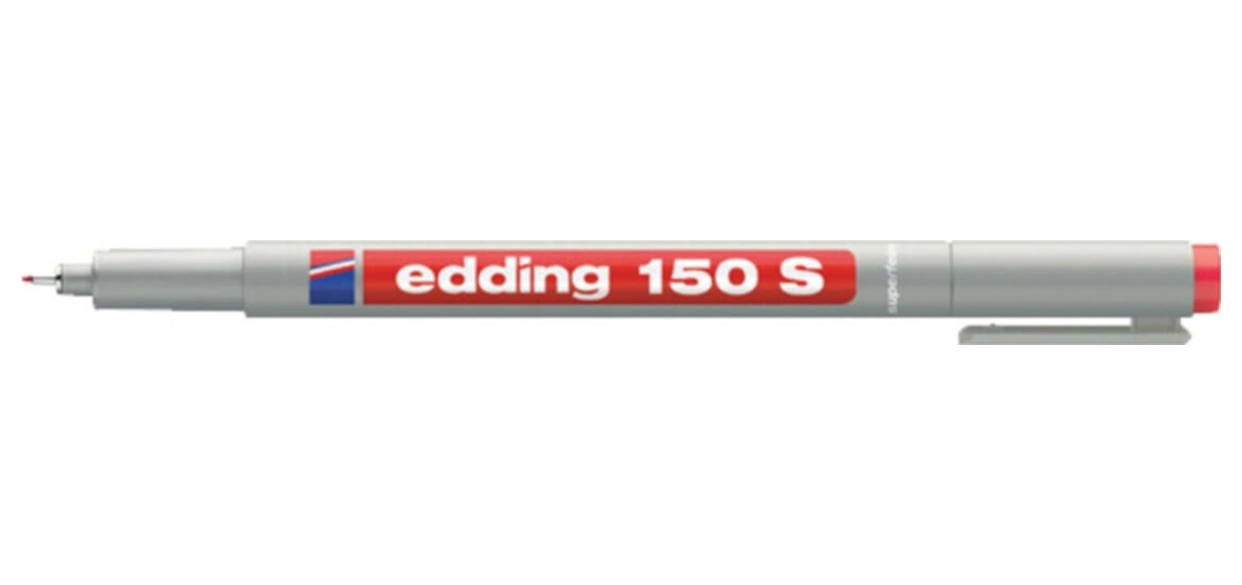 Asetat Kalemi Non Permanent S Seri 0.3 Mm Kırmızı 150s