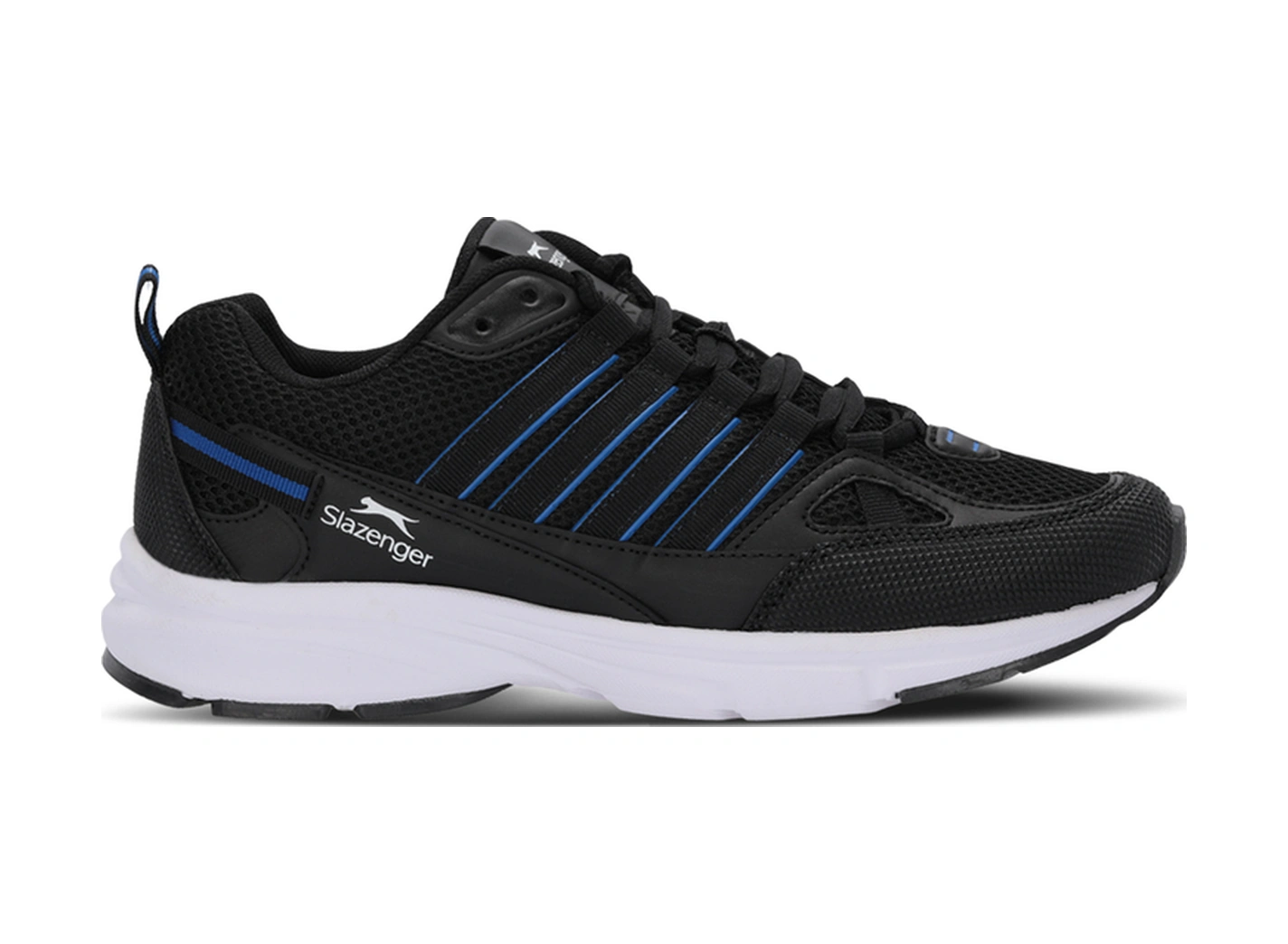 Slazenger Jazzy I Kadın Siyah / Saks Mavi Koşu & Yürüyüş Spor Ayakkabısı Siyah / Saks Mavi
