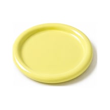 Seramik Sarı Donut Kahvaltı Pasta Yemek Ve Tatlı Servis Sunum Tabak 25 Cm Sarı - 913933857 Sarı