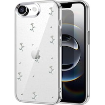 Apple Uyumlu iPhone 16e Fiyonk Desenli Kapak Desen 2\