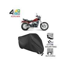 Honda Cx 650 Motosiklet Brandası ( Kilit Uyumlu - Siyah