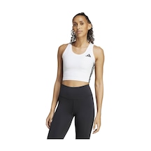 Jf8916-k Adidas We 3s Crop Tank Kadın T-shirt Beyaz Jf8916-k Beyaz
