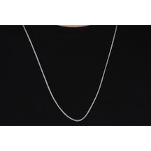 Glorria Gümüş 2mm Tilki Kuyruğu Zincir Kolye Gümüş Glorria Gümüş 2mm Tilki Kuyruğu Zincir Kolye Gümüş
