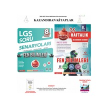 Nartest 8. Sınıf Fen Lgs Soru Senaryoları Ve Haftalık Deneme 2 Kitap Seti