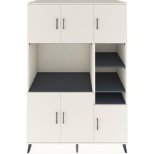 Kronos Dolap 10 Raflı 6 Kapaklı 132x59x195 Aytaşı-aytaşı/antr... Aytaşı