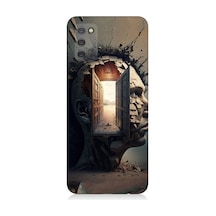 Samsung Galaxy A02s Uyumlu İnsan Beyni Ve Hayali Desenli Silikon Kılıf