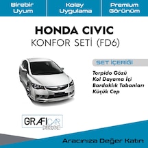 Honda Civic Fd6 Konfor Seti -Araç Içi Ses  Kumaş Kaplama