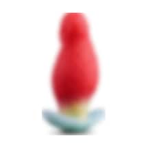 Red Fox Çilek Tasarımlı Silikon Anal Plug Küçük Renkli, Eğlenceli Ve Konforlu Deneyim