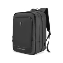Qyouth Arctic Hunter B00227 40l Genişletilebilir 17 Laptop Sırt Çantası Usb Şarj Portlu Siyah Qf Siyah