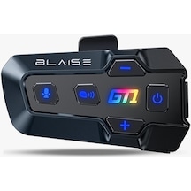 Blaıse Gt1 Bluetooth Motosiklet Intercom Siyah