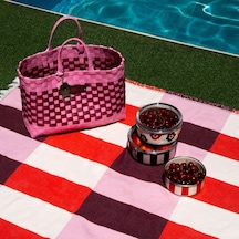 Krem - Turuncu - Pembe - Bordo