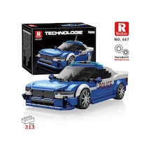 Reobrix Police Car Bmw 667 Brick Yapım Seti