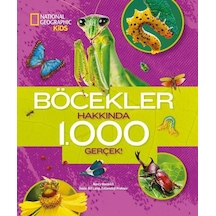 National Geographic Kids - Böcekler Hakkında 1000 Gerçek - Nancy Honovich - Beta Kids