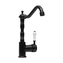 Fkn Mix Porselen Rustik Siyah Eviye Bataryası