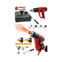 Germany Style MS-5235 Sıcak Hava Tabancası + 5 Parça Aksesuar Taşıma Çantalı