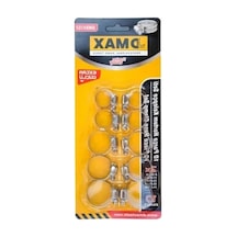 10 Parça Metal Hortum Kelepçesi Seti, 5 Farklı Boyutla Çok Yönlü Kullanım