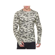 Raru Uzun Kollu T-Shirt Evoco Haki Raru Uzun Kollu T-Shirt Evoco Haki