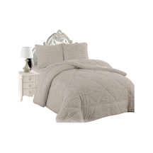 Comfort Yorgan Seti Çift Kişilik Ivy Cappucino