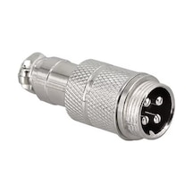 Mayk Gx16-4 Pinli Metal Erkek Konnektör M16 - 16mm