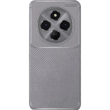Xiaomi Redmi 14c Kılıf Auto Focus Karbon Kapak - Gri 0.2M-Çok Renkli