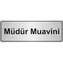 Müdür Muavini Yönlendirme Levhası 10cmx20cm