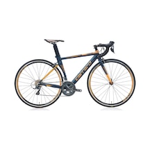 Carraro Race 022 Aero 520h 28 Jant 16 Vites V Fren Yarış Bisikleti Mat Lacivert-açık Kahverengi-turuncu Lacivert
