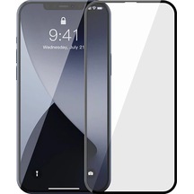 Baseus İphone 12 Pro Max 6.7 0.3mm 3d Full Tempered Cam Ekran Koruyucu 2adet Set- 5775