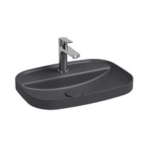 Isvea Infinity Inset Batarya Delikli Lavabo 55CM Antrasit