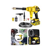 Dragro Alman Drg-999xseries S 999 Vf 20 Ah 100 Bar Kömürsüz Motor Şarjlı Oto Yıkama Makinesi Çift Akülü