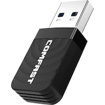 Schulzz Comfast 1300 Mbps USB Mini Wi-Fi Adaptörü Rtl811 5Ghz Kabl