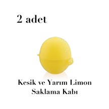 2 Adet Limon Saklama Kabı Bpa İçermez 2 Adet