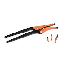 Grip-on 127f-06 Uzun Çeneli Ayarlı Pense 176 MM