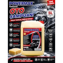 Powermax Oto Şampuanı 5 L Araç Yıkama Temizlik Ürünü