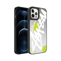 Apple Uyumlu iPhone 12 Pro Kılıf Aynalı Desenli Kamera Korumalı Parlak Zore Mirror Kapak