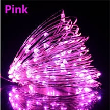 3 Metre Pembe Peri Usb Li Led Yılbaşı Süsleme Işığı