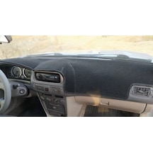 1997-2001 Modellerine Uygun Toyota Corolla Torpido Koruma Halısı Siyah Kenar Renk Siyah