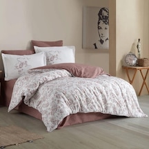 Çift Kişilik Ranforce Nev Takımı Calvina Kahve - Cole-456661 Renkli