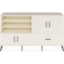 Arges Konsol 5 Raflı Tek Çekmeceli 4 Kapaklı 176x30x99 Aytaşı-ayt Aytaşı-aytaşı