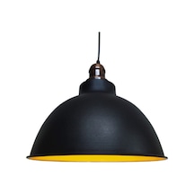 Mylights Retro Rustik Bakır Askılı Metal Sarkıt Avize Siyah Iç (549237687)