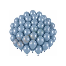 Mavi Cam Renk Lateks Retro Balon 30 Cm - 50 Adet
