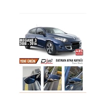 Renault Megane-3 2008-2016 Yarasa / Batman Ayna Kapağı