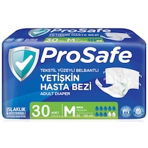 Prosafe Belbantlı Medium Büyük Boy Hasta Bezi 30 Adet 1 Paket M