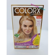 Colorx Bitkisel Saç Boyası Set - 9.3 Altın Sarı