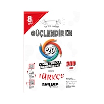 Ankara Yayınevi 8. Sınıf Güçlendiren Türkçe 20'li Konu Denemesi