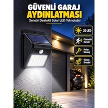 Kablo Gerektirmeyen Solar Led Bahçe Ve Veranda Işığı Yeni Nesil Çok Renkli