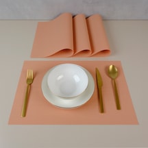 Maxstyle Serene Salmon 4 Parça Amerikan Servis 30x45 Cm Renkli