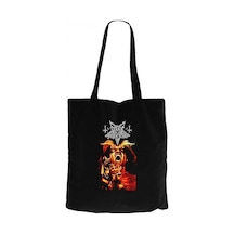 Dark Funeral Attera Totus Sanctus Siyah Kanvas Bez Çanta Siyah