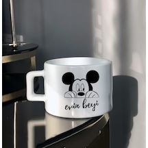 Mickey Mause Evin Beyi Tasarım Baskılı Çay-Kahve Fincanı