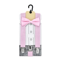 Lilymoon Papyon Askı Takımı Erkek Çocuk Düğün Seti Pembe